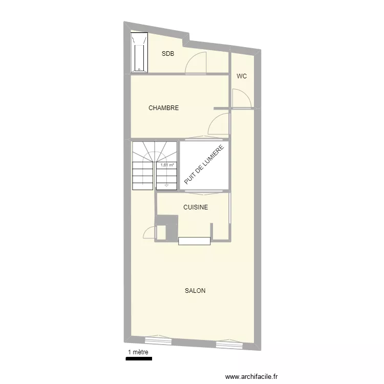 Fontaine neuve 5 R+1. Plan de Fontaine neuve 5 R+1. Plan de