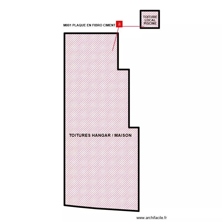 PLAN GARON TOITURES. Plan de 2 pièces et 101 m² PLAN GARON TOITURES. Plan de 2 pièces et 101 m²