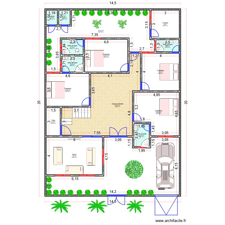 Fatou Sall 1. Plan de 0 pièce et 0 m2