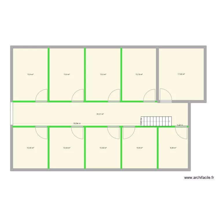 PROJET LOCAL ST VICTORET. Plan de 