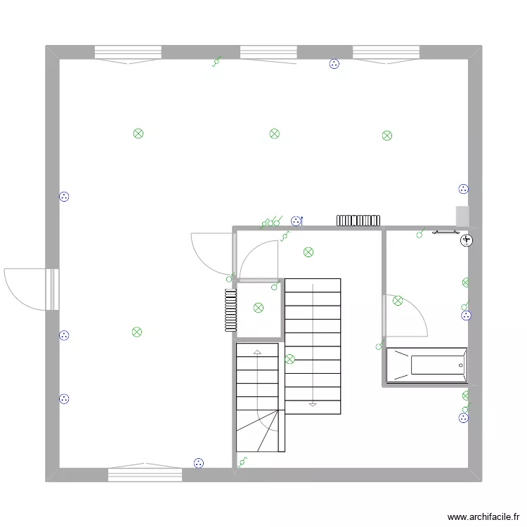 Husson_Etage1_Avant. Plan de Husson_Etage1_Avant. Plan de