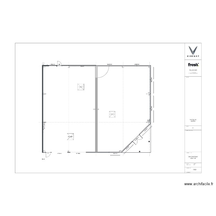 BLC NANTES. Plan de 0 pièce et 0 m2