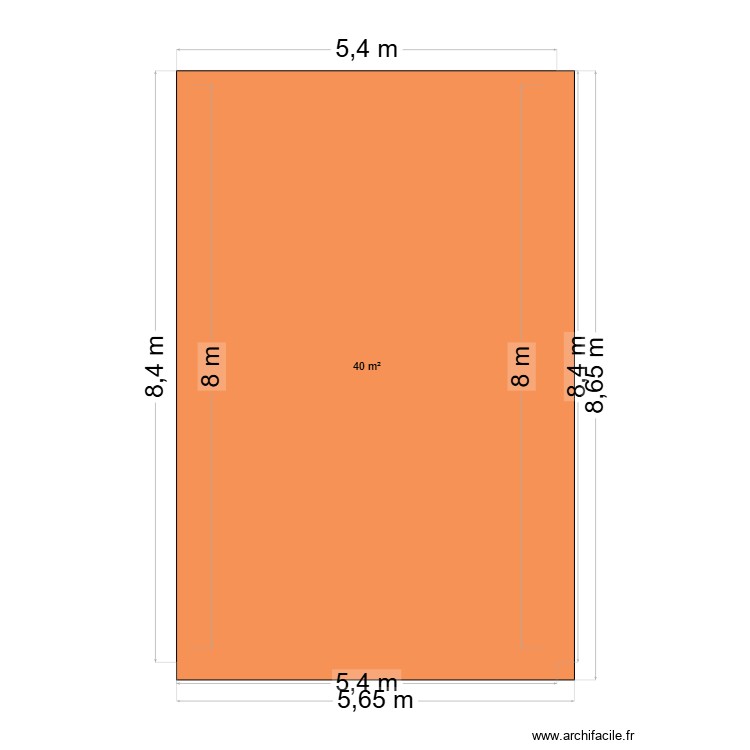 GARAGE. Plan de 0 pièce et 0 m2