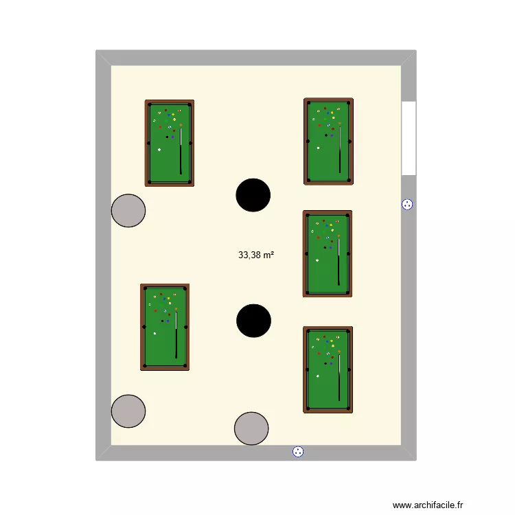 Bar Montbauront. Plan de Bar Montbauront. Plan de