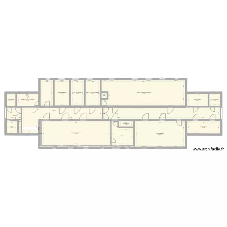 Arts plast N4 après travaux. Plan de Arts plast N4 après travaux. Plan de