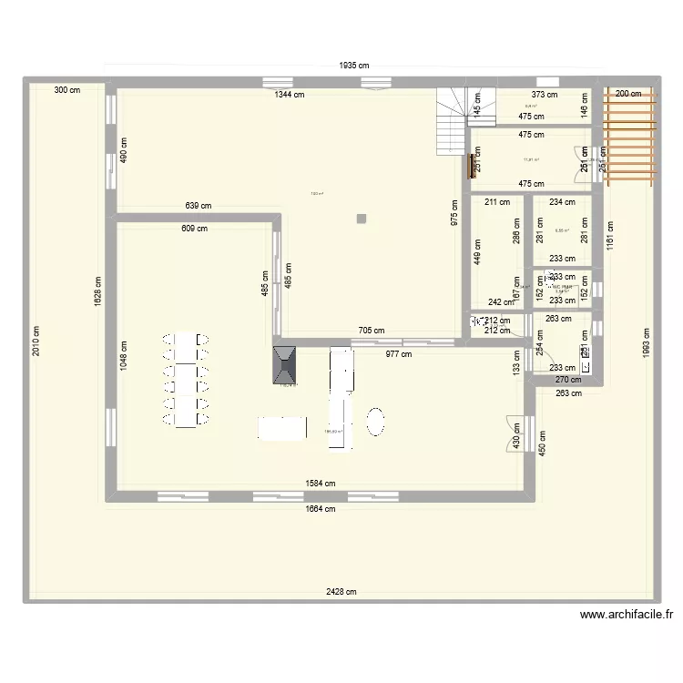 LES ANGLES RDC . Plan de 