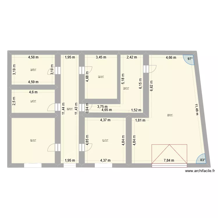 ST JORY RDC. Plan de 