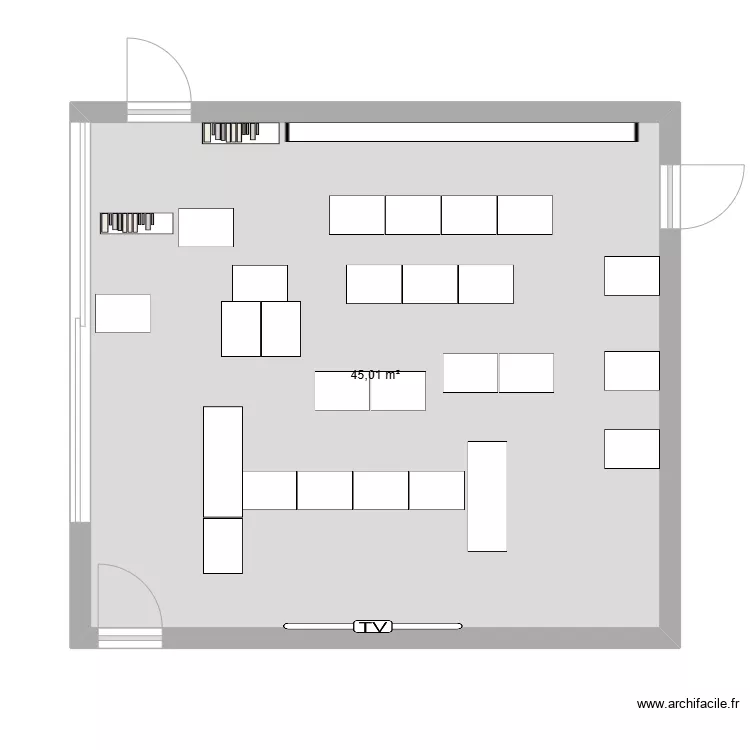 Plan Class E Plan – classe actuelle – Par nanache05 ️ | ArchiFacile