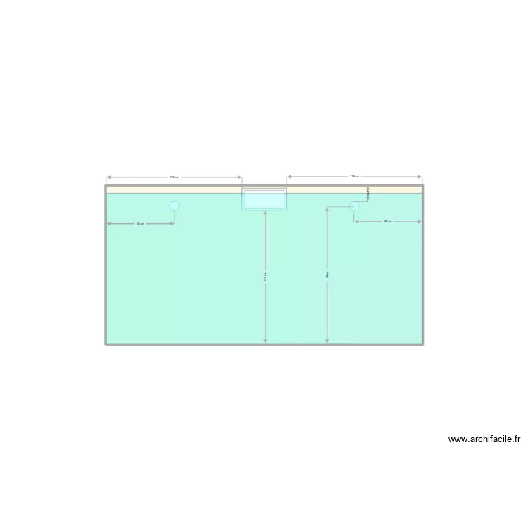 skimmer + refoulement. Plan de 