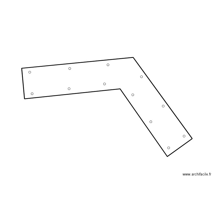Fixation acier. Plan de 0 pièce et 0 m2