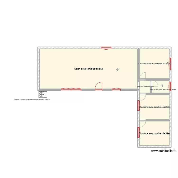 sci chemin des bogues. Plan de 