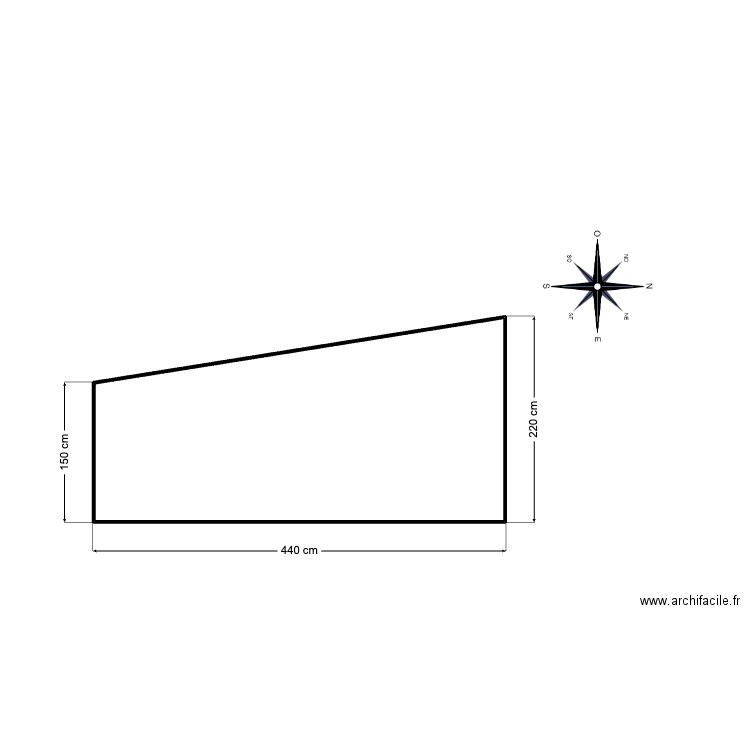 DP4 plan facade remise face est avant projet. Plan de 0 pièce et 0 m2