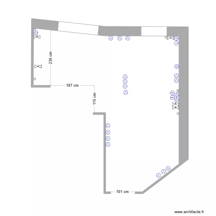 CHANTOVENT 1 RESEAUX. Plan de 