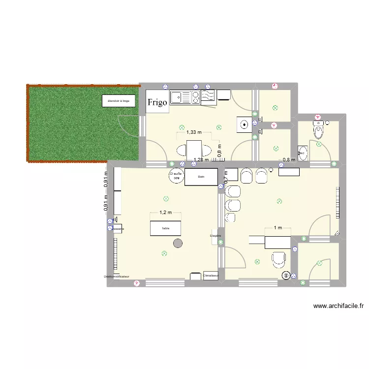 tooop. Plan de 7 et 51 m² tooop. Plan de 7 et 51 m²
