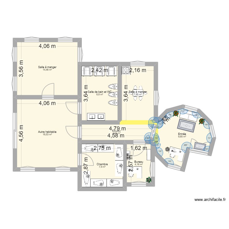 clara. Plan de 0 pièce et 0 m2 clara. Plan de 0 pièce et 0 m2
