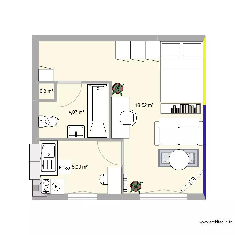 EVRY9 IENA v4. Plan de 4 et 28 m² EVRY9 IENA v4. Plan de 4 et 28 m²