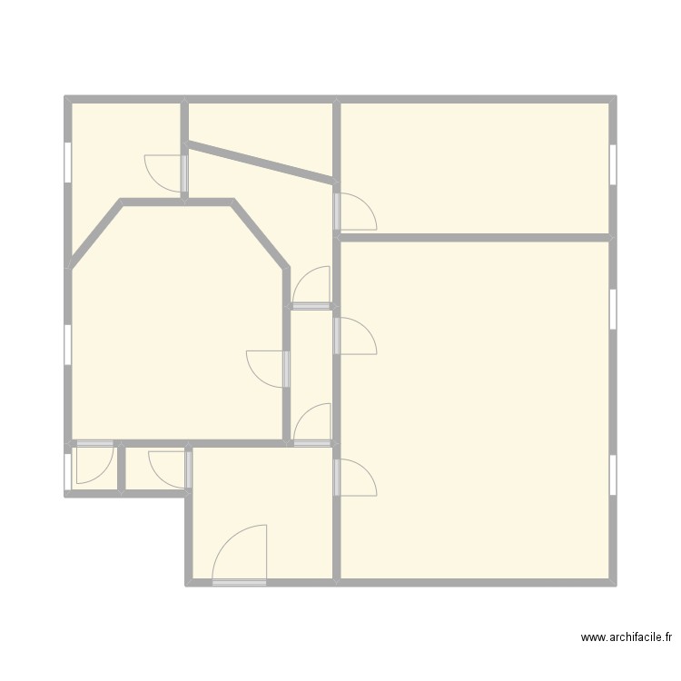 BRADING. Plan de 10 pièces et 51 m2