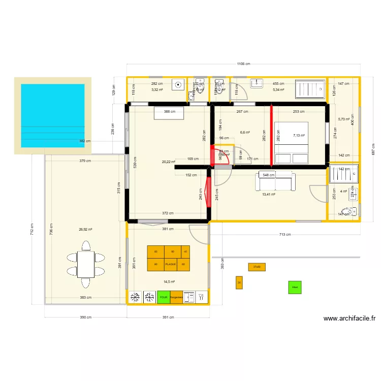 Popotte 13 sept 25. Plan de 