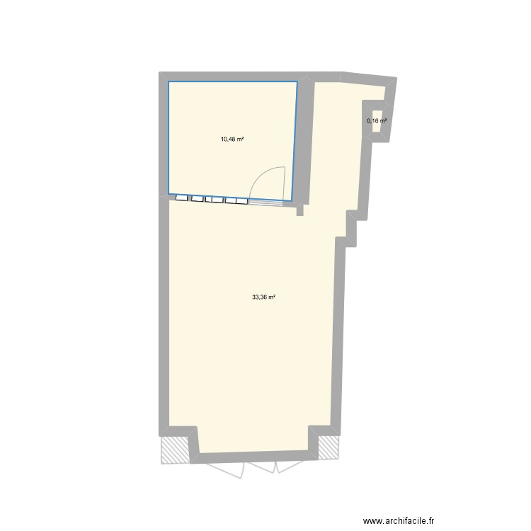 Inattendu. Plan de 0 pièce et 0 m2