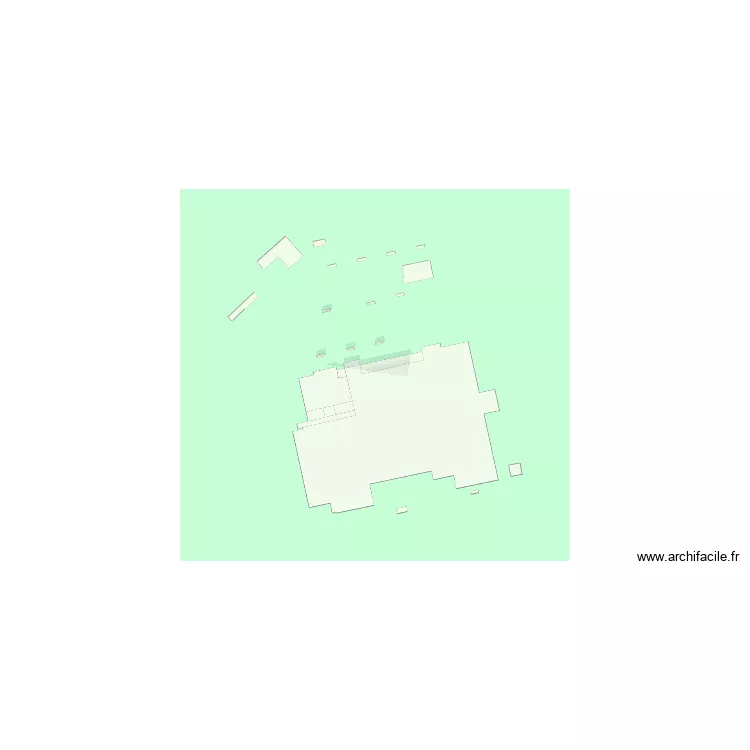 magasin luc&eacute;. Plan de 