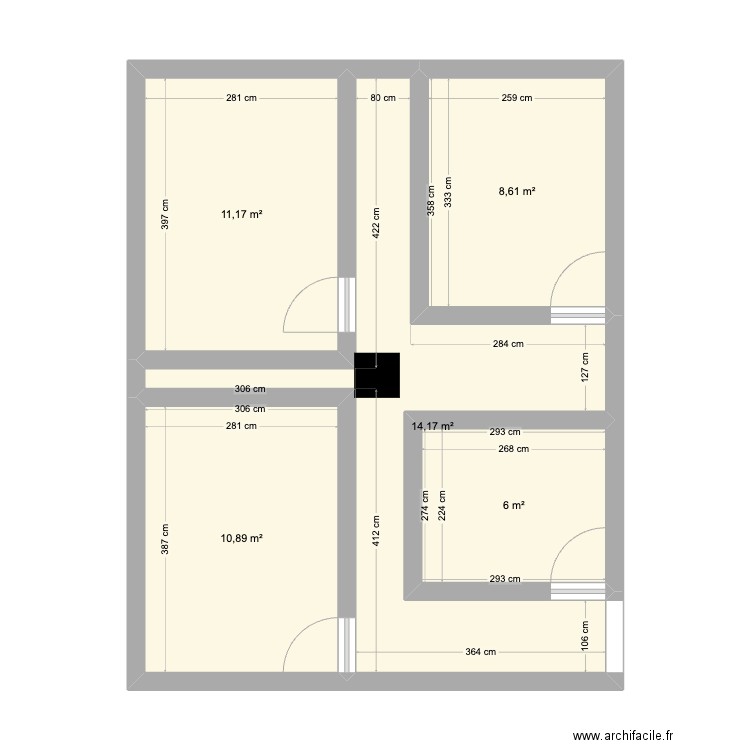 CHAPON 4 STUDIOS. Plan de 0 pièce et 0 m2
