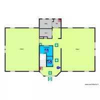 Plan d\'évacuation Ecole Montessori RDC