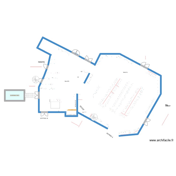 FANTASTIKCON 2026 PREVISION PLAN POSITIONVERTICAL 2. Plan de 0 pièce et 0 m2
