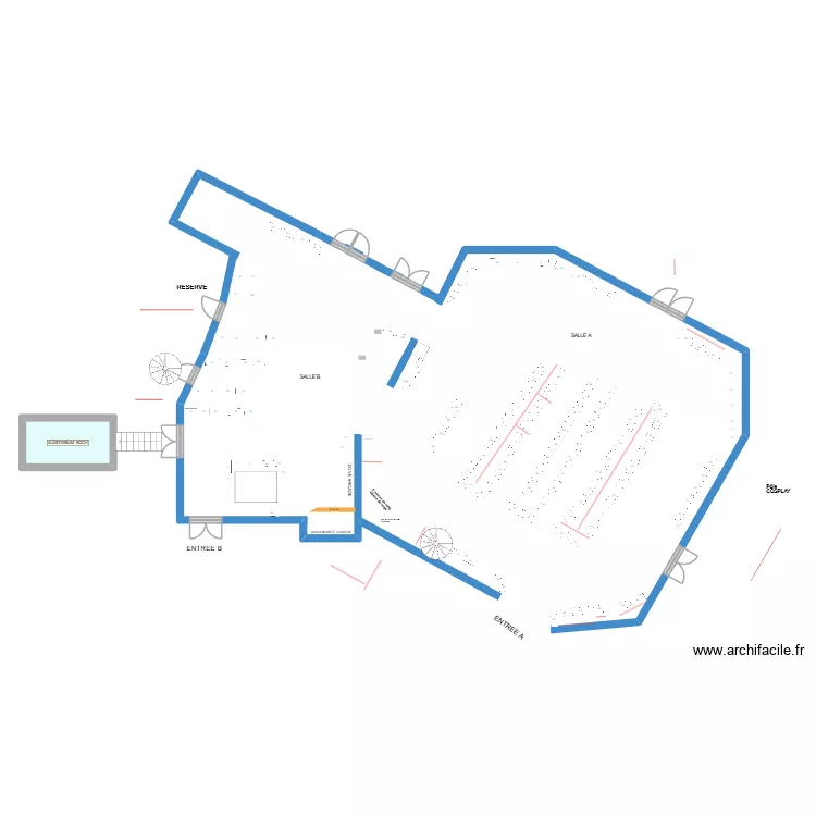 FANTASTIKCON 2026 PREVISION PLAN POSITIONVERTICAL 2. Plan de 1 et 7 m² FANTASTIKCON 2026 PREVISION PLAN POSITIONVERTICAL 2. Plan de 1 et 7 m²