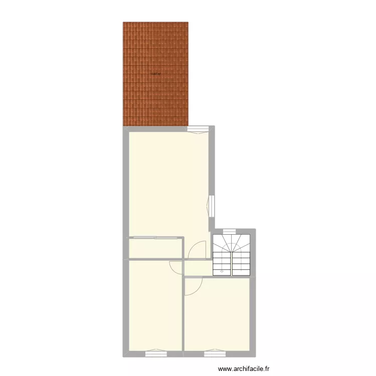 CARRE (Ch&acirc;tellerault). Plan de 