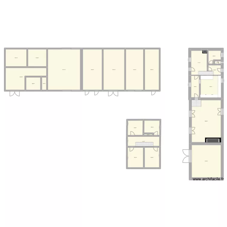 la boige. Plan de 24  et 467 m²