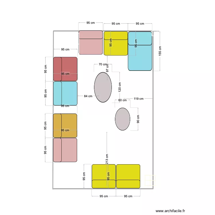 1 bis terrasse Macassi. Plan de 