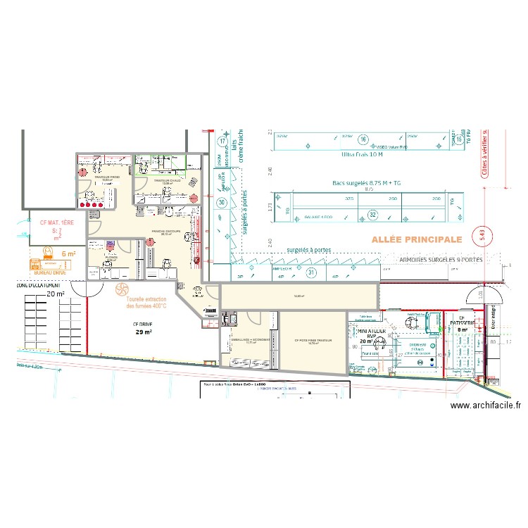 Wolfisheim V1. Plan de 7 pièces et 97 m2