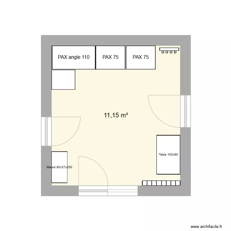 buanderie projet 4. Plan de 
