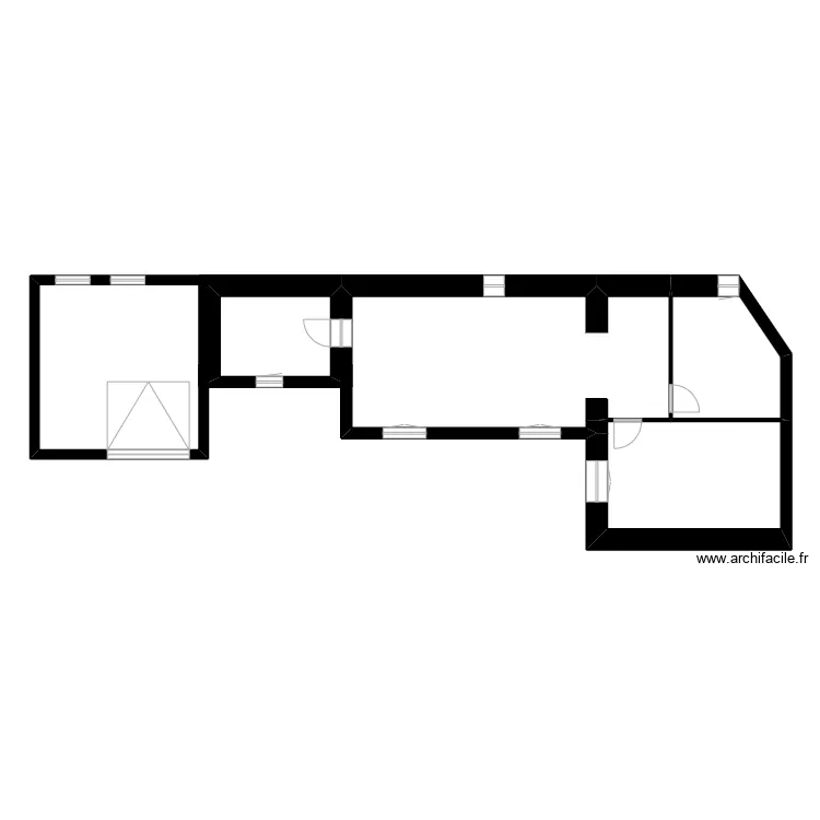 COLOMBIER. Plan de 3 pièces et 34 m² COLOMBIER. Plan de 3 pièces et 34 m²