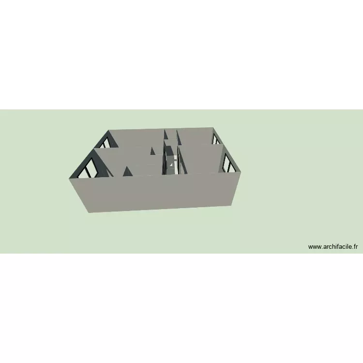 maison calonne-ricouart etage. Plan de 8 Pièces et 53 m² maison calonne-ricouart etage. Plan de 8 Pièces et 53 m²
