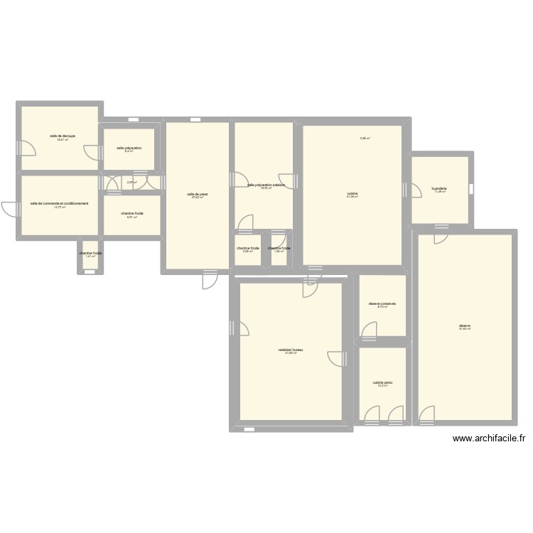 plan labo. Plan de 0 pièce et 0 m2