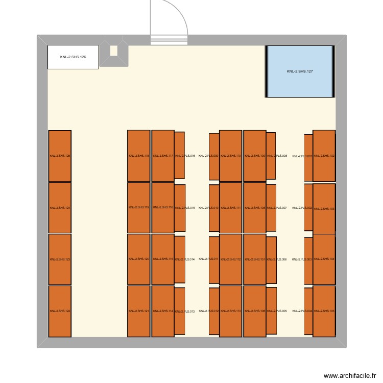 KNL-2 - Espace Objet + rouleaux HF. Plan de 0 pièce et 0 m2