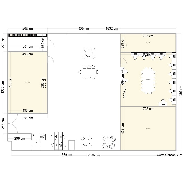 CDI. Plan de 0 pièce et 0 m2