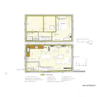 PLANS MAISON cuisine avec sas entr&eacute;e  def