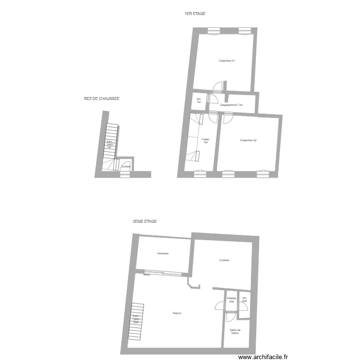 780808441-CARRIERES-LETERRIER-CROQUIS-A. Plan de 