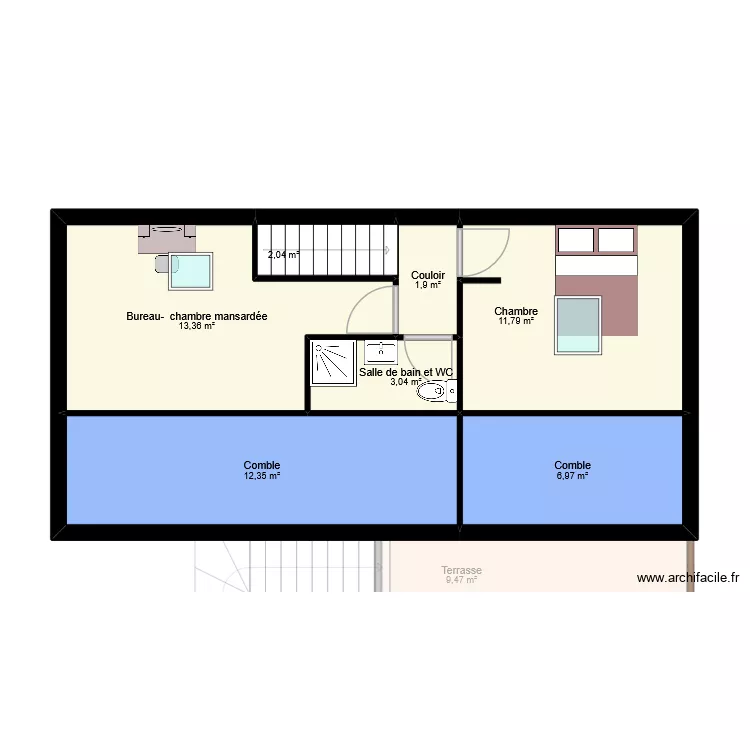 CRESPO BELOEIL. Plan de 