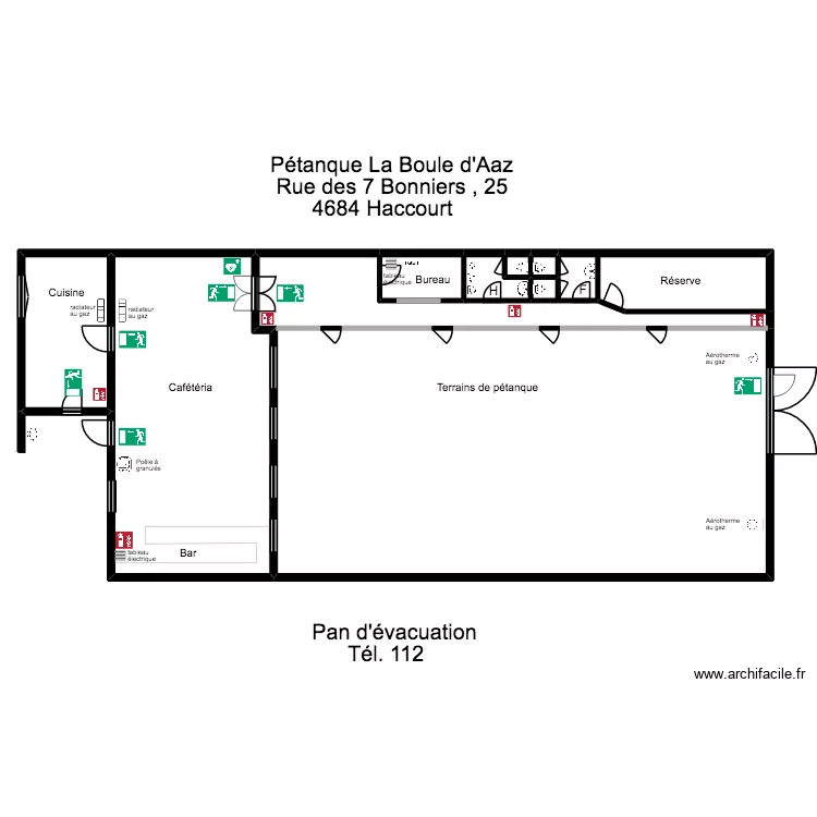 aaz1. Plan de 10  et 459 m²