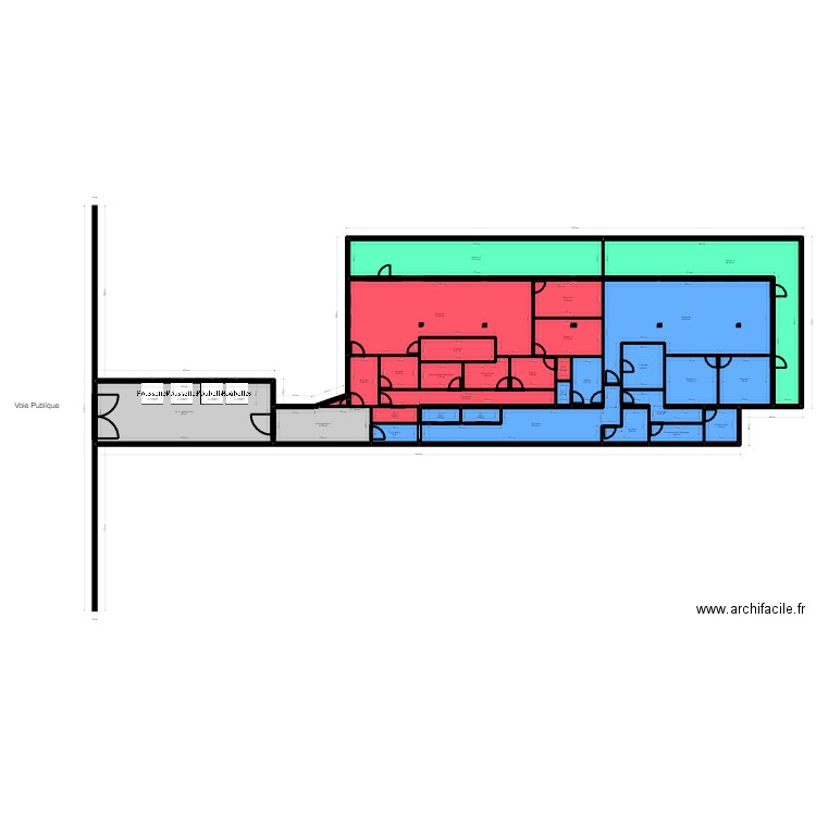 93V49F refonte projet. Plan de 0 pièce et 0 m2