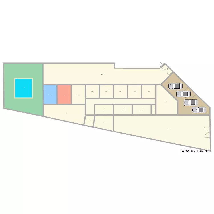 appart 3010A. Plan de 