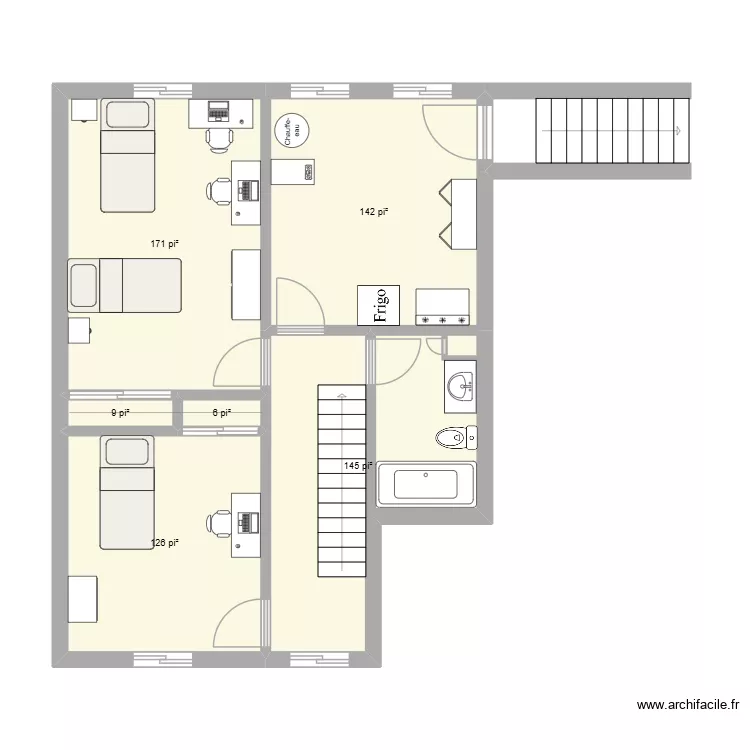FG-63C. Plan de 6 et 56 m² FG-63C. Plan de 6 et 56 m²