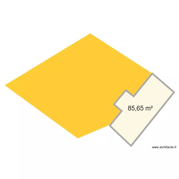 CADASTRE  section A n&deg; 373/374. Plan de 