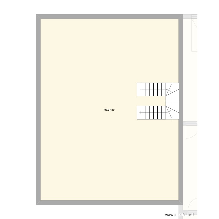 etat actuel Mezirvin 2. Plan de 11 pièces et 231 m2