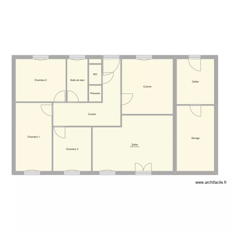 julien. Plan de 12  et 112 m²