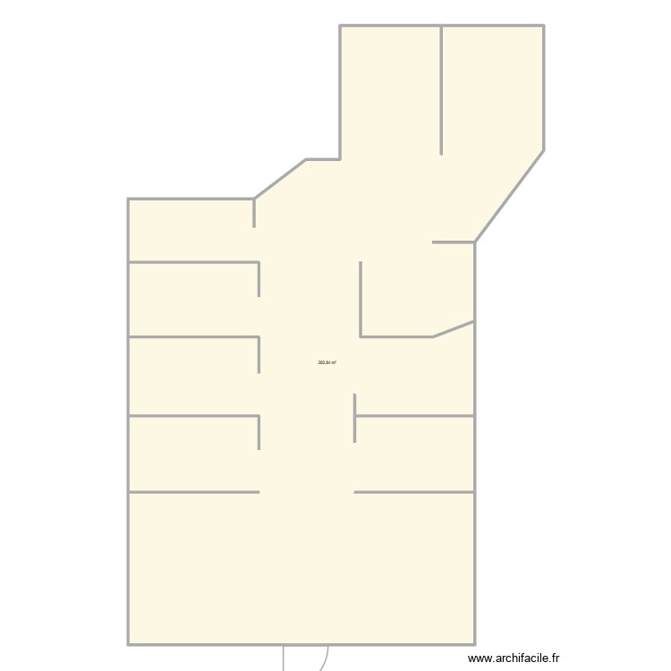 body minute. Plan de 0 pièce et 0 m2