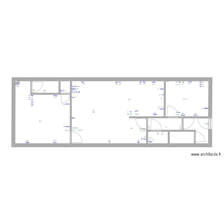 gerard oupeye rez ED. Plan de 0 pièce et 0 m2